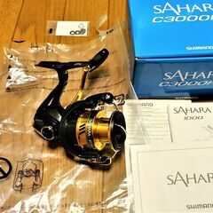シマノ リール 17 SAHARA C3000HG ラインローラ...