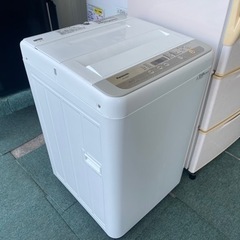 【リサイクルサービス八光】2018年製　パナソニック 全自動洗濯機 洗濯 5kg つけおきコース搭載 シャンパン NA-F50B12-N