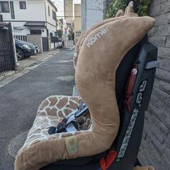 【ブリタックス・レーマー】キリン柄　チャイルドシート【Romer Britax 】の画像