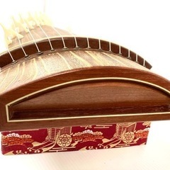 ◇和琴◇13弦琴 美品 全長183cm 琴柱／琴爪／琴袋／口