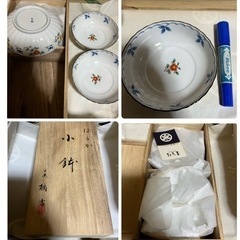 たち吉 小鉢5客セット 木箱入り 未使用 長期保管の画像