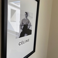 (受渡し者決定)ロサンゼルスで購入/CELINEアートポスターの画像