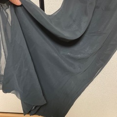 ロングワンピース　黒の画像