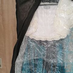 謝恩会・結婚式に濃いめグリーンドレスの画像