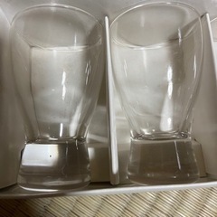 盃グラス 日本酒 グラス 4客 未使用の画像
