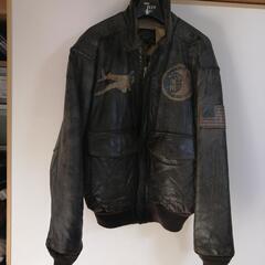 AVIREX　年代物a2レザージャケット