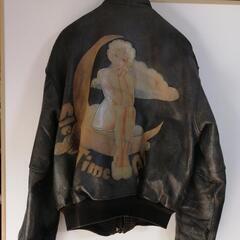 AVIREX　年代物a2レザージャケットの画像