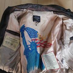 AVIREX　年代物a2レザージャケットの画像