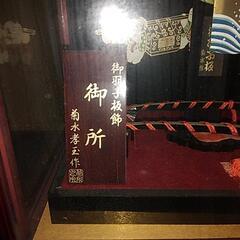✢０円✢  羽子板飾り　オルゴール　ガラスケースの画像