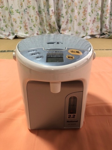 ナショナル マイコン 沸騰ジャーポット 電気ポット