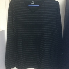 No.43  Navy メンズ長袖Tシャツ