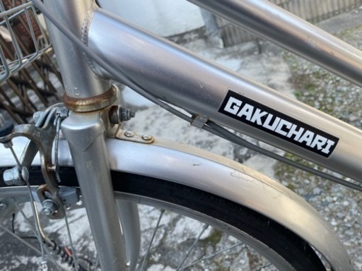通学用自転車パンクしないタイヤのガクチャリ