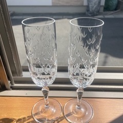 シャンパングラス　ティファニー　箱無し　未使用　値下げ