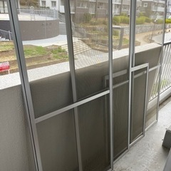 中古網戸　1855×870 1枚　1080×870 1枚