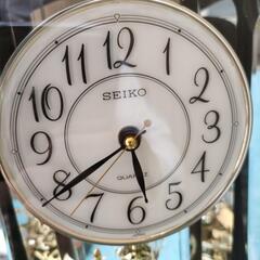 美品 完動品 セイコー SEIKO BY403B 置き時計 振り子時計の画像