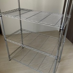 スチールラックお譲りします。　0円