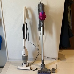 掃除機2個セットの画像