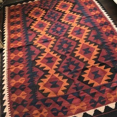 ウールラグ　ウールカーペット　151x210cm