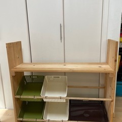 おもちゃ　お片付け　棚
