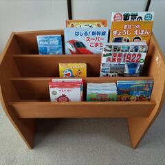 ☆値下げ【4月9日処分予定。お早めに】本棚（3段、子供向けの本の収納にどうぞ）の画像