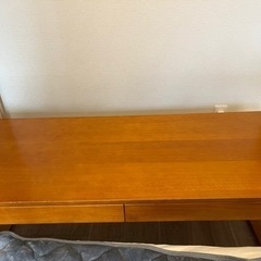 引き出し付きローテーブル