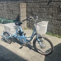 電動アシスト付き三輪車