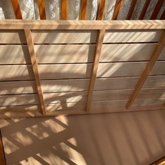 【取引終了】【組立説明書付】ベビーベッドの画像