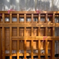 【取引終了】【組立説明書付】ベビーベッドの画像