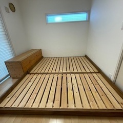 4/1まで　すのこ　ローベッド　DIY 2×4