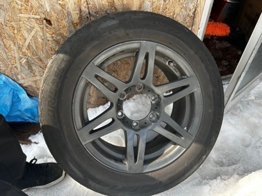 気軽にお問い合わせください！ハイエース アルミタイヤセット値下げ可
