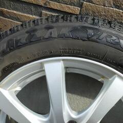 155/65r14 ブリヂストンVRX スタッドレスアルミセット　タントに履いてましたの画像