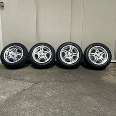 155/65R14 ミシュランタイヤとアルミのセット