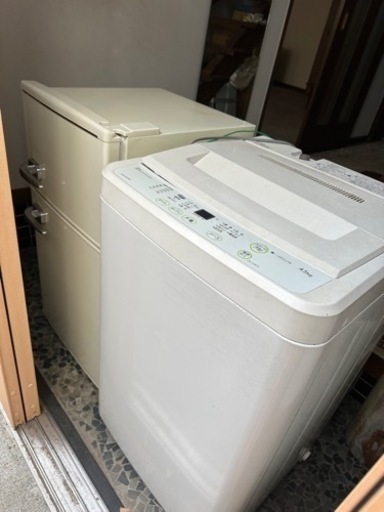 洗濯機と冷蔵庫のセット　2ドア　小型