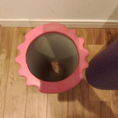 筋膜ローラー、ストレッチポールの画像