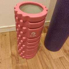 筋膜ローラー、ストレッチポールの画像