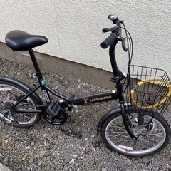 【購入1年以内】北斗市　函館市　七重浜　折りたたみ　自転車　