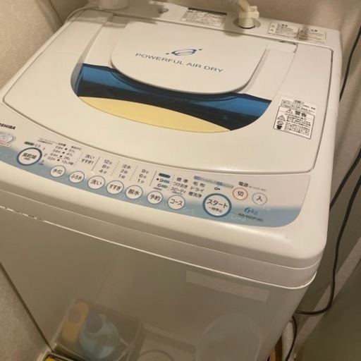 洗濯機　TOSHIBA ＡＷ－６０ＧＦ