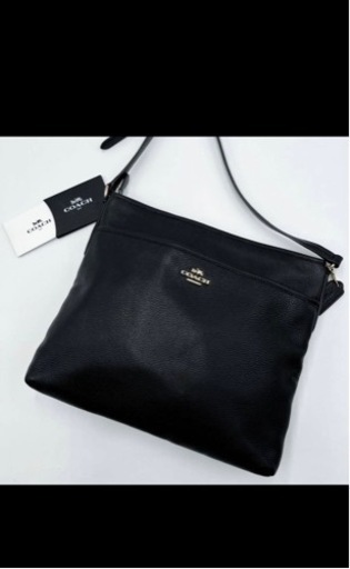coach 斜めがけショルダーバッグ　黒