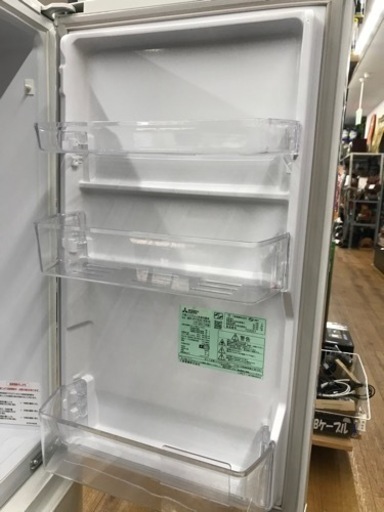 冷凍冷蔵庫　MITSUBISHI MR-P17EA-KW 2017年製 冷凍冷蔵庫 MITSUBISHI MR-P17EA-KW 2017年製