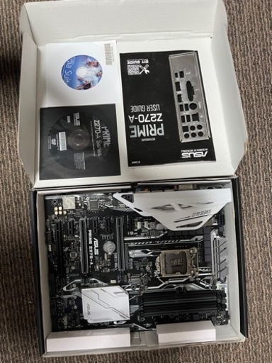 ASUS PRIME Z270-A LGA1151 元箱　マニュアル　ドライバ付