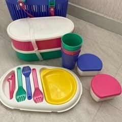 ランチセット　ピクニック　キャンプ　デイキャンプ　お弁当の画像