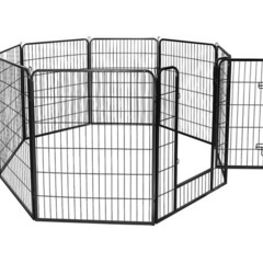 DUDUPET ペットフェンス ペットケージ ドア付き 中古