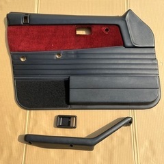 DR30 後期　4ドア　左フロント内張り　インナー　鉄仮面