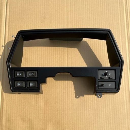 DR30 後期　4ドア　メーターフード　鉄仮面　スイッチ付き