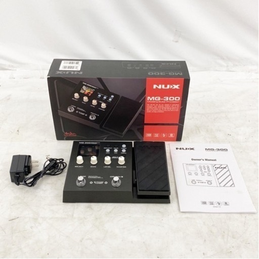 🆕 【美品】高性能マルチエフェクター NUX MG-300