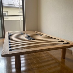 無印良品シングルベッドフレーム大幅値下げの画像