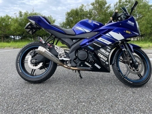 Yamaha yzf R15 ヘルメット付　即乗り可