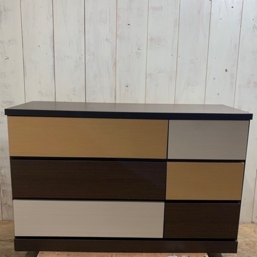 4/4 終 チェスト 幅×1200 奥行×400 高さ×770㎜ タンス 衣類 収納 菊MZ