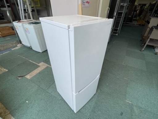 【リサイクルサービス八光】2021年製　ヤマダセレクト YRZ-C12H1 2ドア冷凍冷蔵庫 (117L・右開き) ホワイト