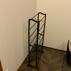 靴置き　シューズラック　組み立て式